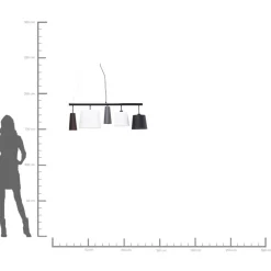 KARE Design Hangeleuchte Parecchi Black 100- Hängeleuchten