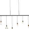 KARE Design Hangeleuchte Pole Black Six- Hängeleuchten