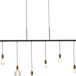 KARE Design Hangeleuchte Pole Black Six- Hängeleuchten