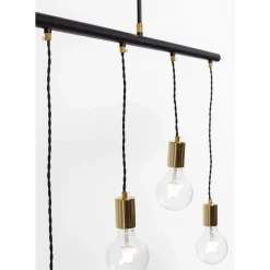 KARE Design Hangeleuchte Pole Black Six- Hängeleuchten