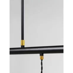 KARE Design Hangeleuchte Pole Black Six- Hängeleuchten
