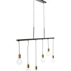 KARE Design Hangeleuchte Pole Black Six- Hängeleuchten
