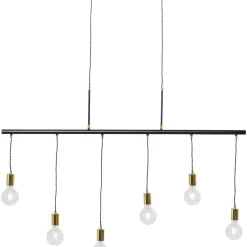 KARE Design Hangeleuchte Pole Black Six- Hängeleuchten
