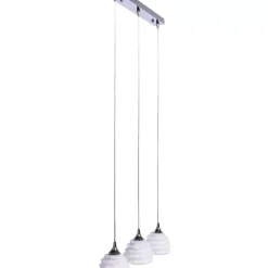 KARE Design Hangeleuchte Ruffle Dining Weis- Hängeleuchten