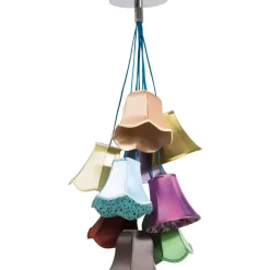 KARE Design Hangeleuchte Saloon Flowers 9- Hängeleuchten