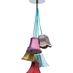 KARE Design Hangeleuchte Saloon Flowers 5- Hängeleuchten