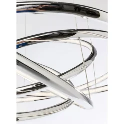 KARE Design Hangeleuchte Saturn Led Chrome Big- Hängeleuchten