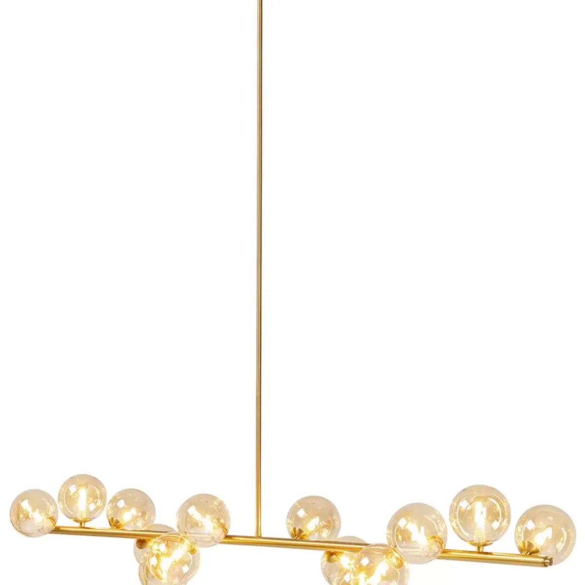 KARE Design Hangeleuchte Scala Balls Brass 150Cm- Hängeleuchten