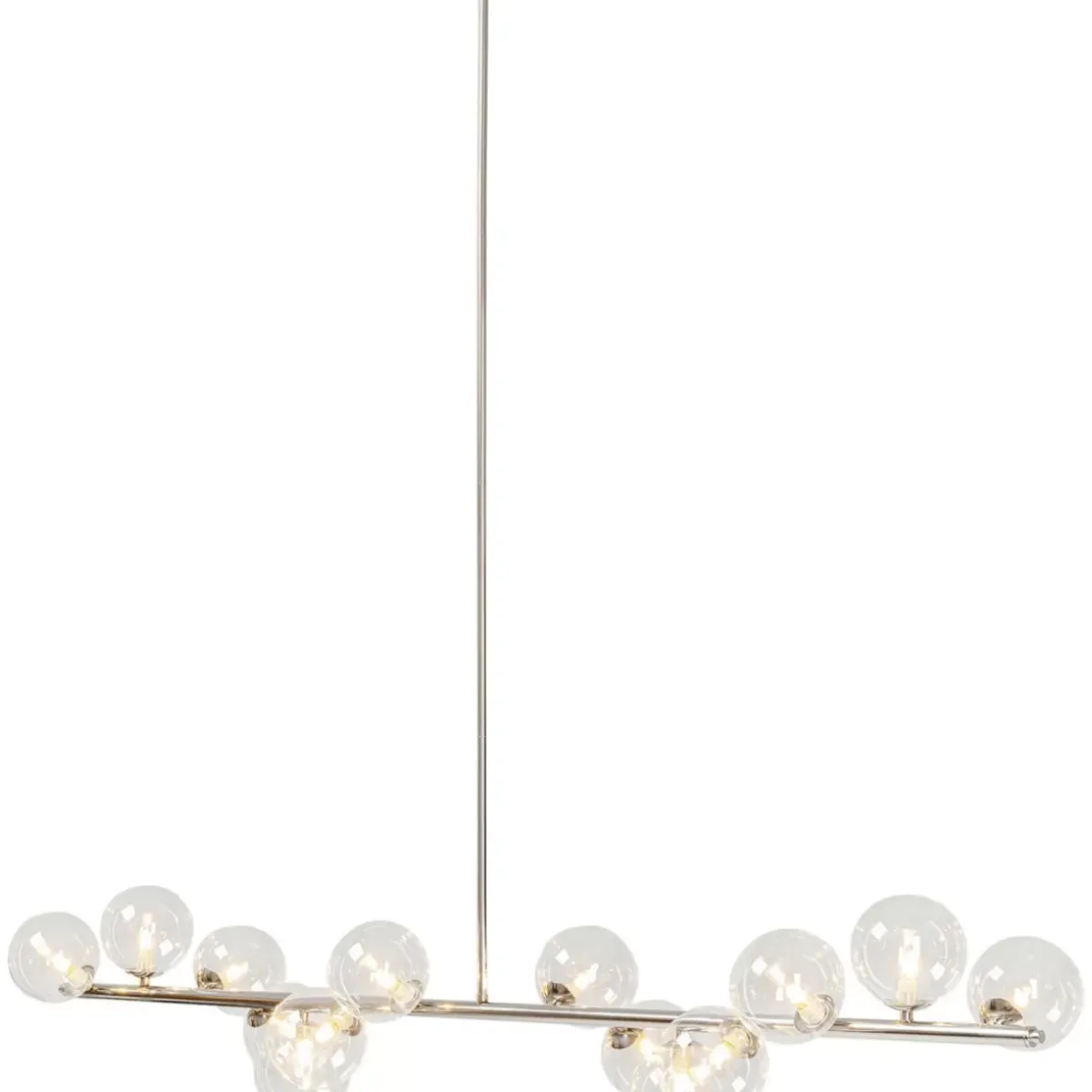 KARE Design Hangeleuchte Scala Balls Chrome 150Cm- Hängeleuchten