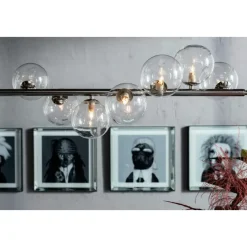 KARE Design Hangeleuchte Scala Balls Chrome 150Cm- Hängeleuchten