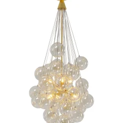 KARE Design Hangeleuchte Snowballs Amber O50Cm- Hängeleuchten