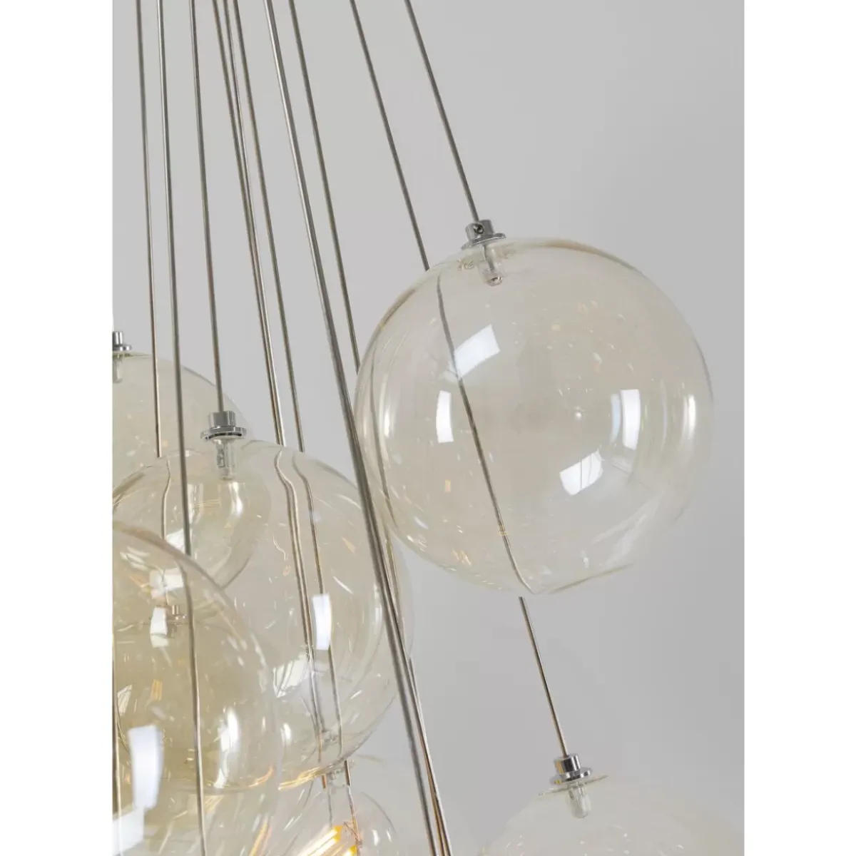 KARE Design Hangeleuchte Snowballs Amber O50Cm- Hängeleuchten