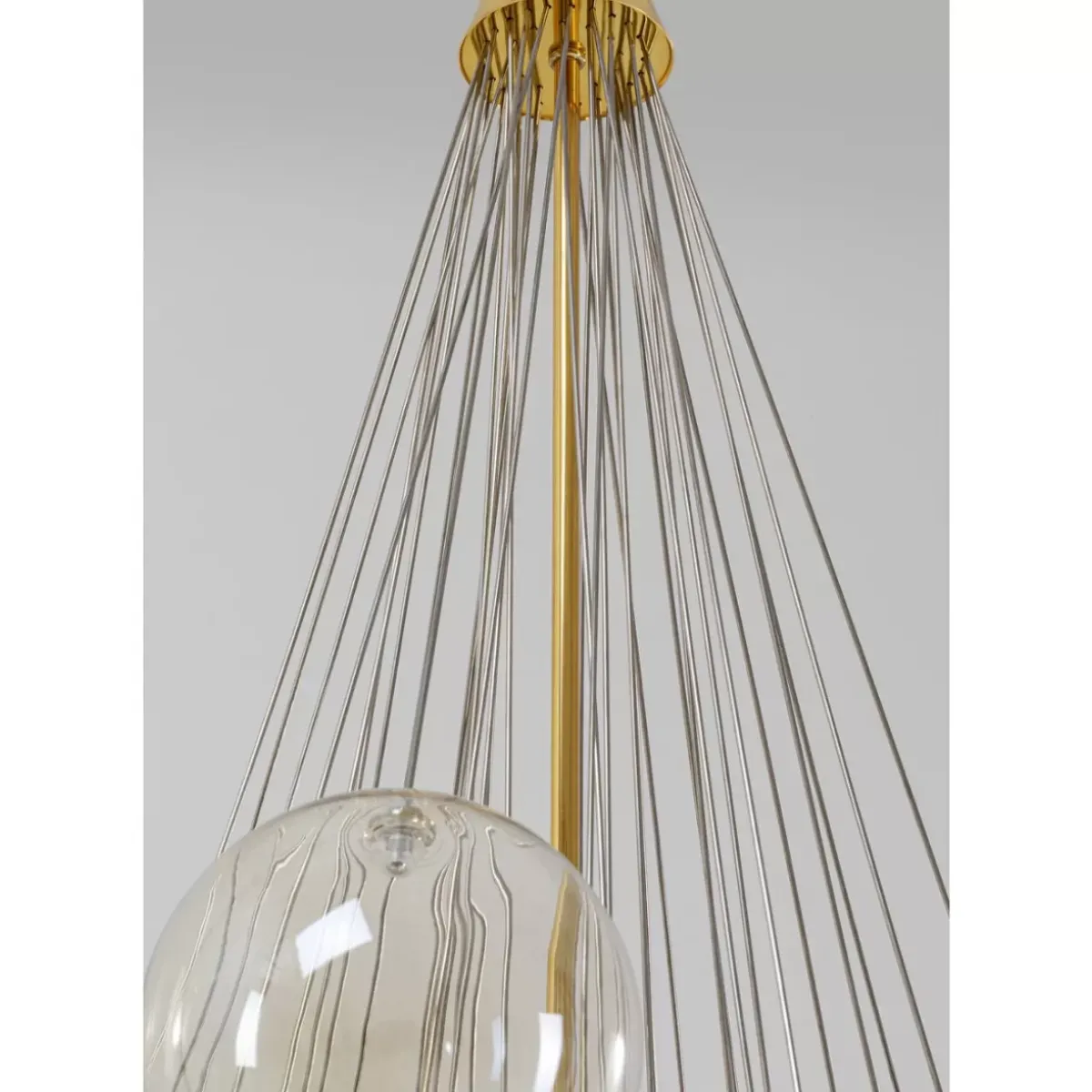 KARE Design Hangeleuchte Snowballs Amber O50Cm- Hängeleuchten