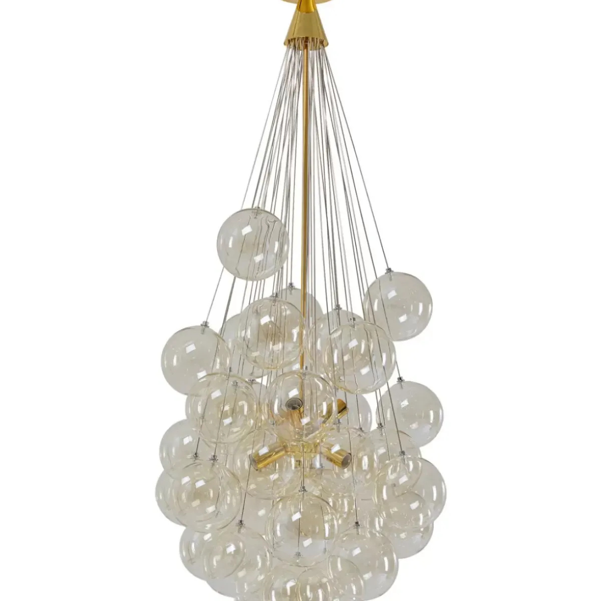 KARE Design Hangeleuchte Snowballs Amber O50Cm- Hängeleuchten