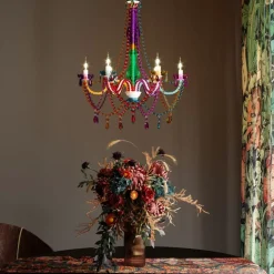 KARE Design Hangeleuchte Starlight Rainbow 6-Arm- Hängeleuchten