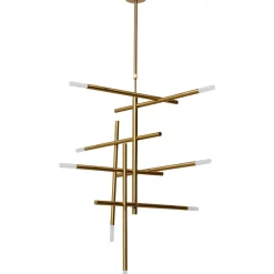 KARE Design Hangeleuchte Sticks Brass- Hängeleuchten