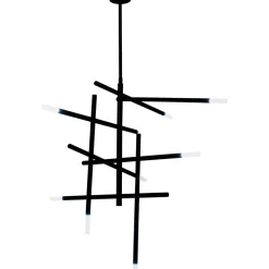 KARE Design Hangeleuchte Sticks Schwarz- Hängeleuchten