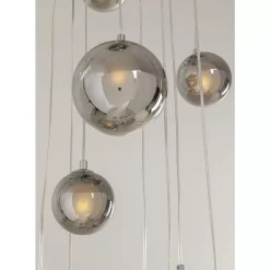 KARE Design Hangeleuchte Symphony Chrome- Hängeleuchten