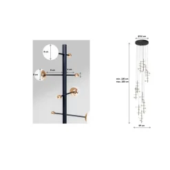 KARE Design Hangeleuchte Trapez 280- Hängeleuchten