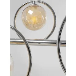 KARE Design Hangeleuchte Universe Chrom 110Cm- Hängeleuchten