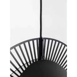 KARE Design Hangeleuchte Wire Schwarz O45Cm- Hängeleuchten