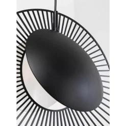 KARE Design Hangeleuchte Wire Schwarz O45Cm- Hängeleuchten