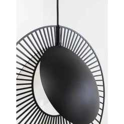 KARE Design Hangeleuchte Wire Schwarz O35Cm- Hängeleuchten