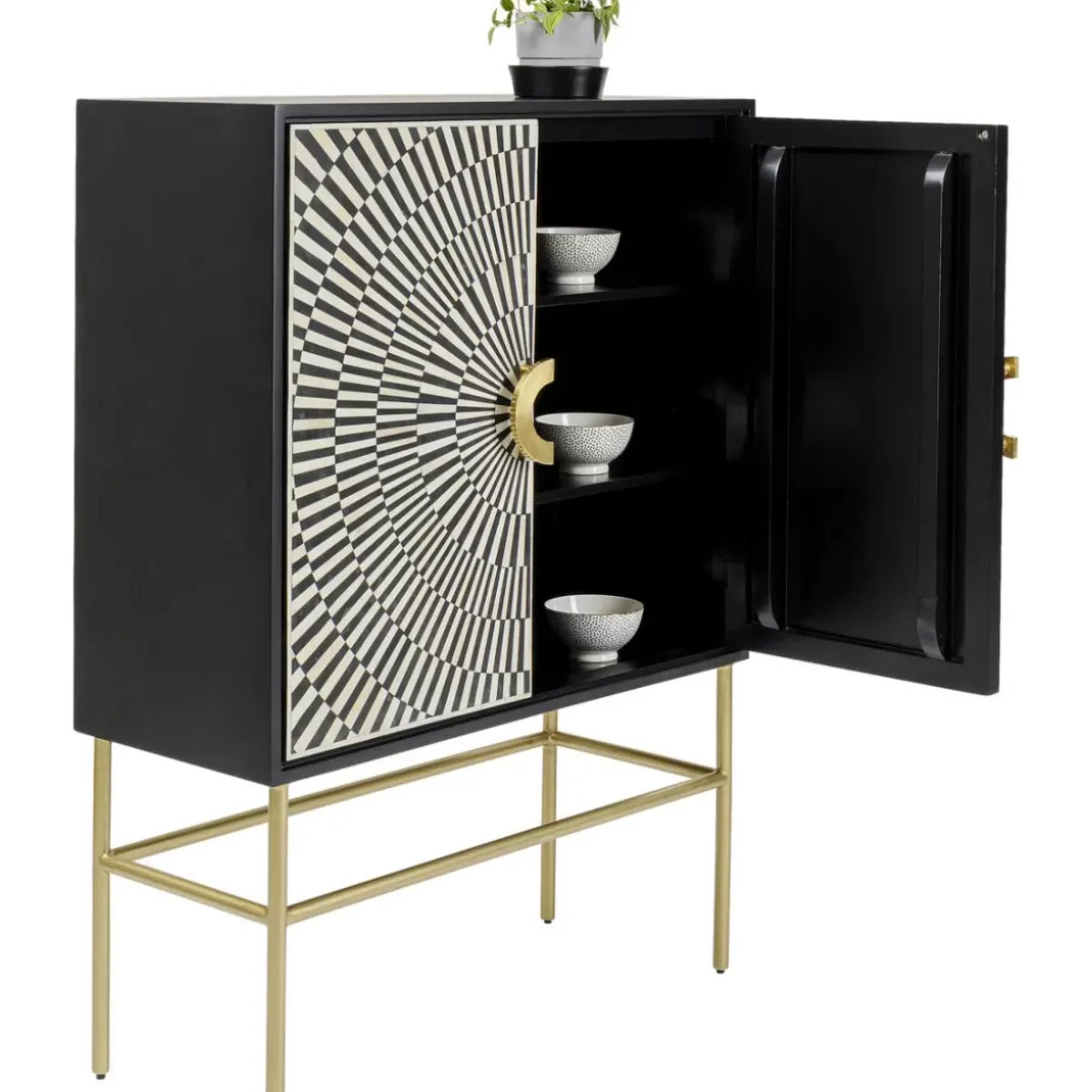 KARE Design Highboard Electro- Kommoden & Sideboards