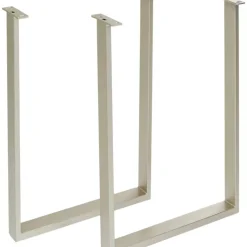 KARE Design Hochgestell Tavola Silber (2/Set)- Tische