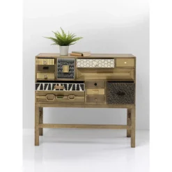 KARE Design Hochkommode Chalet Gold 13 Schube- Kommoden & Sideboards