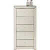 KARE Design Hochkommode Luxury Champagne 5 Schube- Kommoden & Sideboards