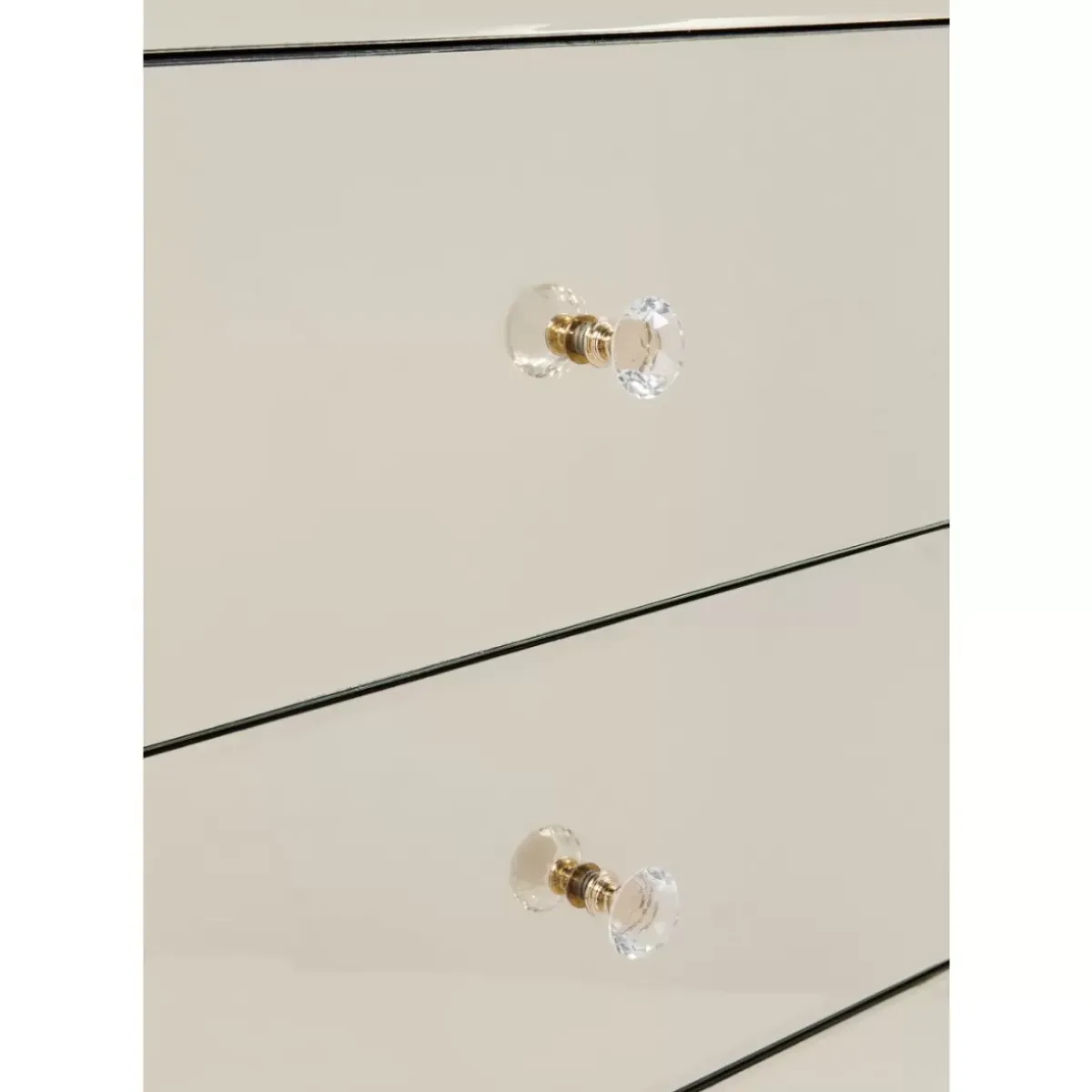 KARE Design Hochkommode Luxury Champagne 5 Schube- Kommoden & Sideboards