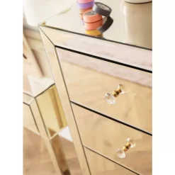 KARE Design Hochkommode Luxury Champagne 5 Schube- Kommoden & Sideboards