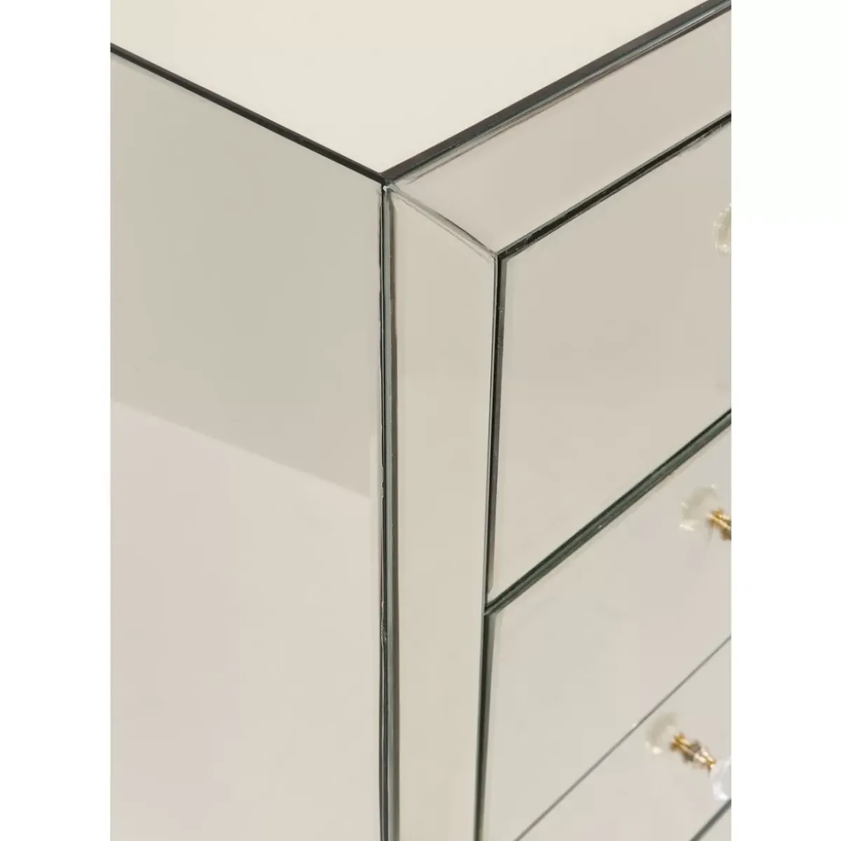 KARE Design Hochkommode Luxury Champagne 5 Schube- Kommoden & Sideboards