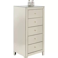 KARE Design Hochkommode Luxury Champagne 5 Schube- Kommoden & Sideboards