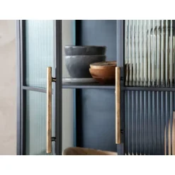 KARE Design Hochschrank La Gomera 2 Turen 3 Schube- Regale