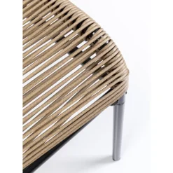 KARE Design Hocker Acapulco Natur- Outdoormöbel