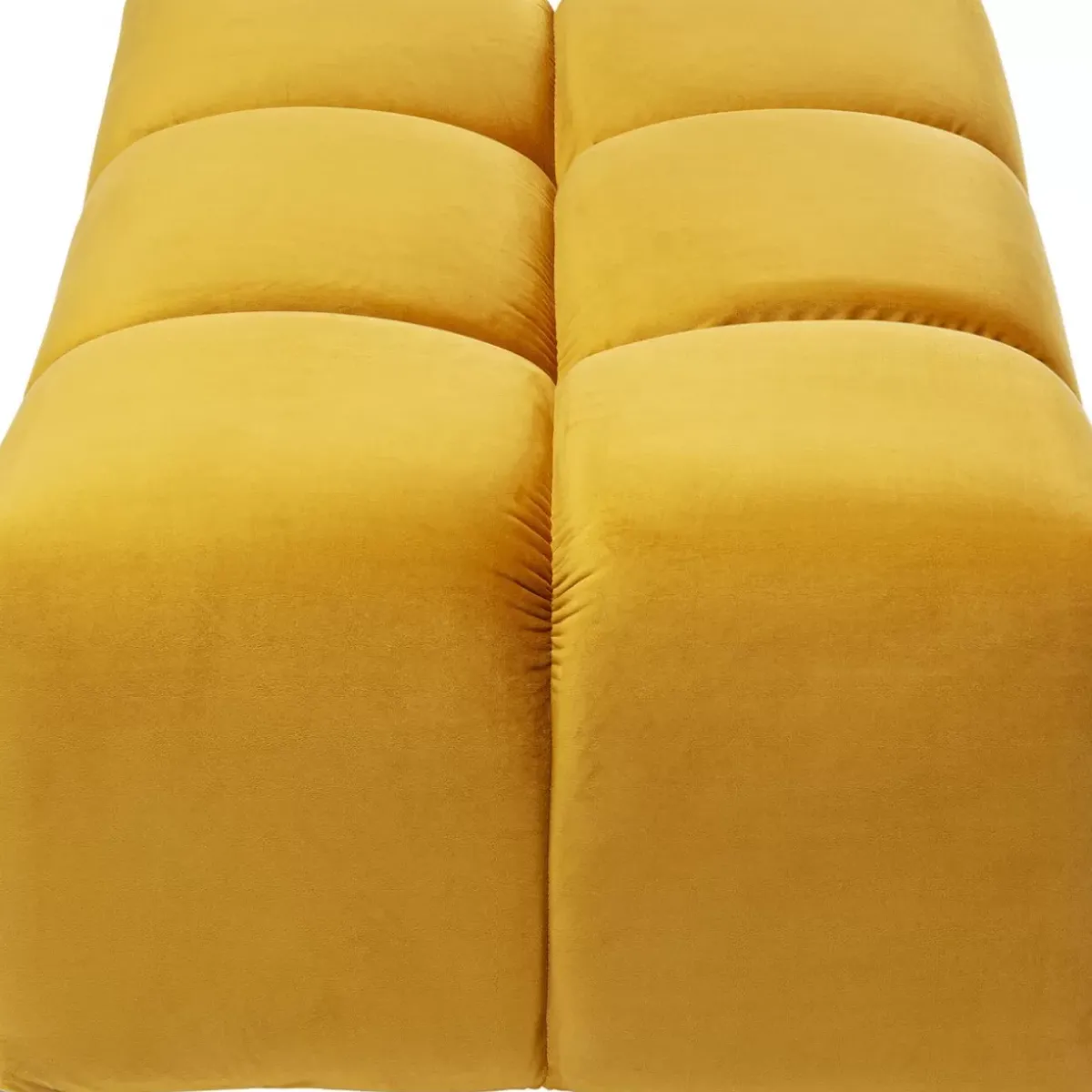 KARE Design Hocker Belami Velvet Amber 105X70Cm- Sitzbänke
