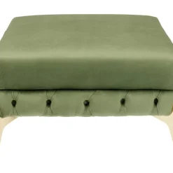 KARE Design Hocker Bellissima Velvet Grun 80- Sitzbänke