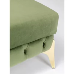 KARE Design Hocker Bellissima Velvet Grun 80- Sitzbänke