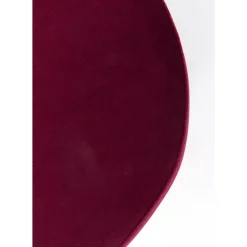 KARE Design Hocker Cherry Bordeaux Brass O35Cm- Sitzbänke