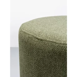 KARE Design Hocker Cherry Lina Grun Brass O35Cm- Sitzbänke