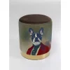 KARE Design Hocker Cherry Mr. Dog Brass O32Cm- Sitzbänke