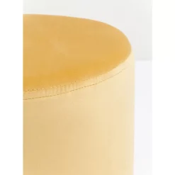 KARE Design Hocker Cherry Orange Brass O35Cm- Sitzbänke