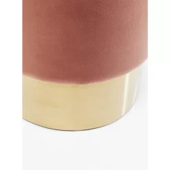 KARE Design Hocker Cherry Rose Brass O35Cm- Sitzbänke