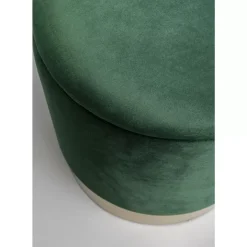 KARE Design Hocker Cherry Storage Dunkelgrun Brass (2/Set)- Sitzbänke