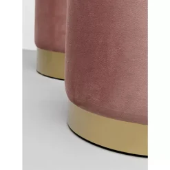 KARE Design Hocker Cherry Storage Rose Brass (2/Set)- Sitzbänke