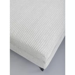 KARE Design Hocker Gianni Cord Grau- Sitzbänke