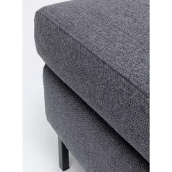 KARE Design Hocker Gianni Grau- Sitzbänke