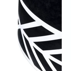 KARE Design Hocker Jenna Schwarz O61Cm- Sitzbänke